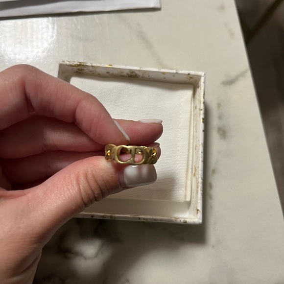 Dior Jewelry - Christian Dior gold ring